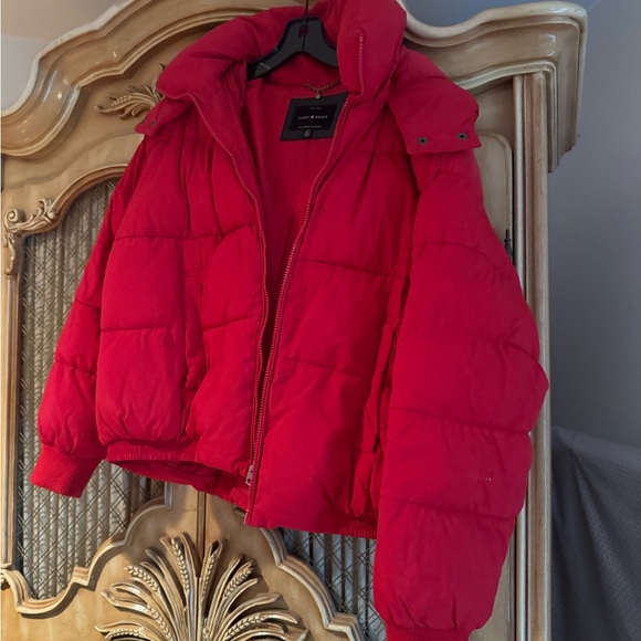 Lucky brand red coat good condition - Picture 4 of 5